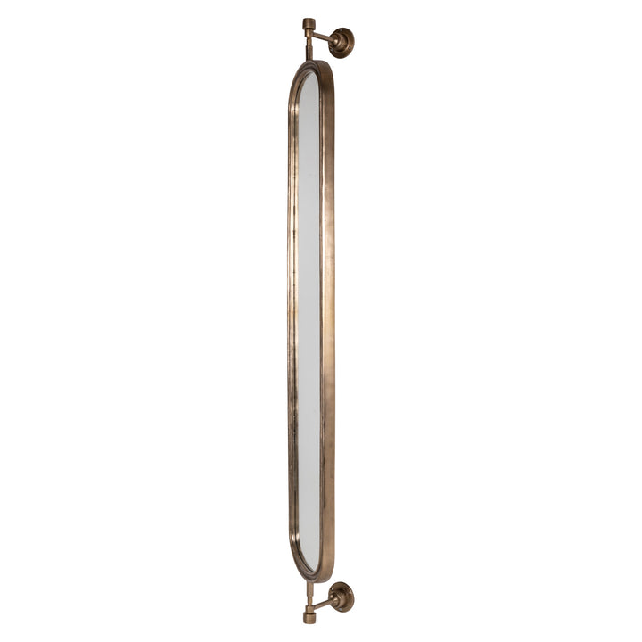 Hasting Mirror - Antique Brass