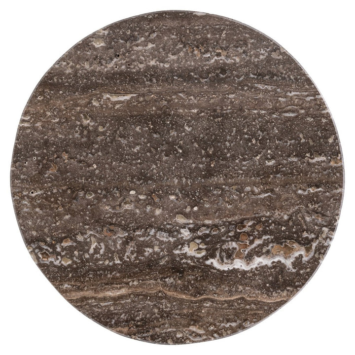Eldora Round End Table - Bronze