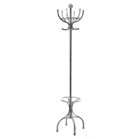 Hill Interiors Silver Hat & Coat Stand