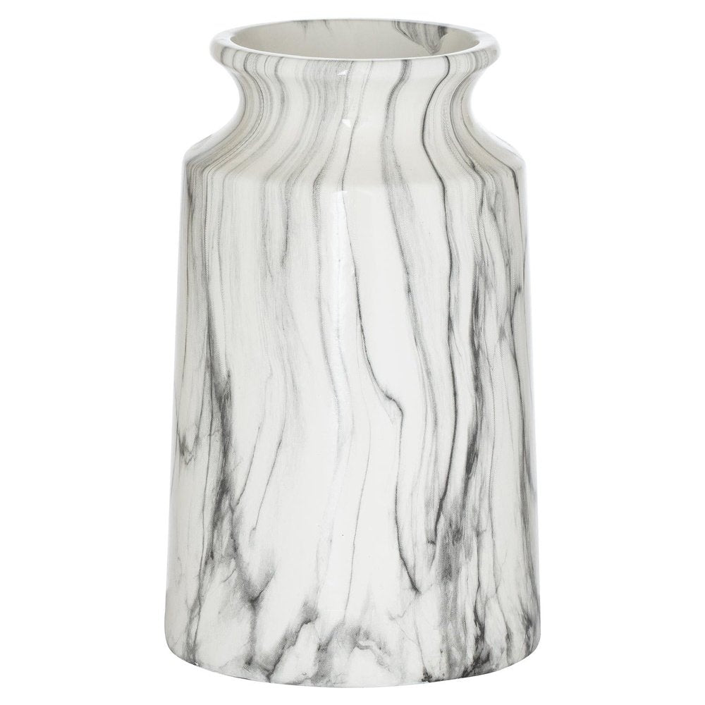  Hill-Hill Interiors Urn Vase in Marble-White 621 