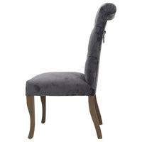 Hill Interiors Knightsbridge Roll Top Dining Chair