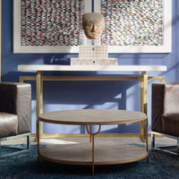 Andrew Martin Katia Coffee Table in Cream