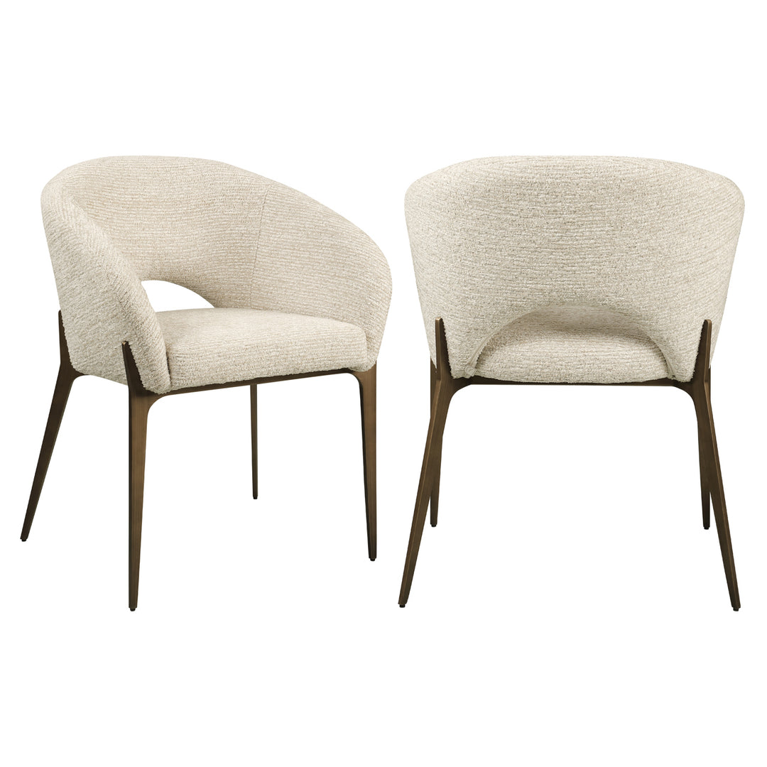 Kenzi Dining Chair - Natural Linear