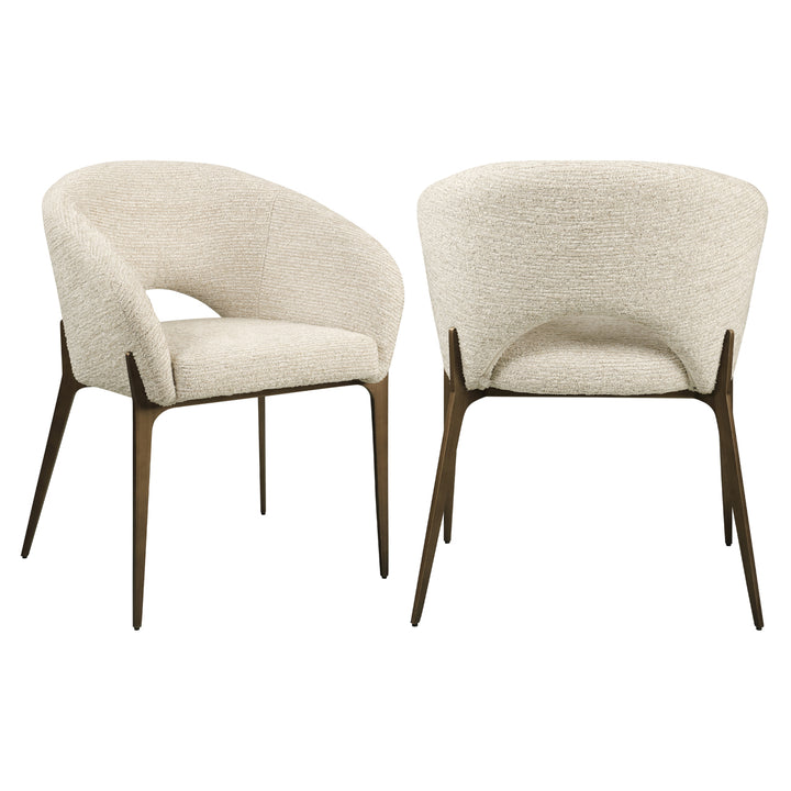 Kenzi Dining Chair - Natural Linear