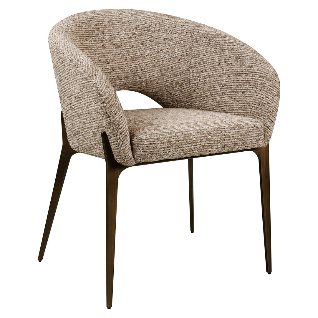 Kenzi Dining Chair - Mocca