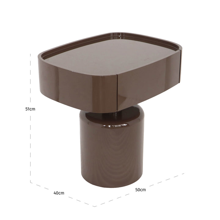 Romee Nightstand - Chestnut