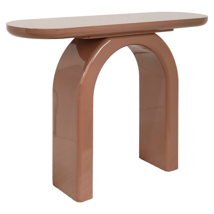 Kourtney Console Table - Mocha Mousse