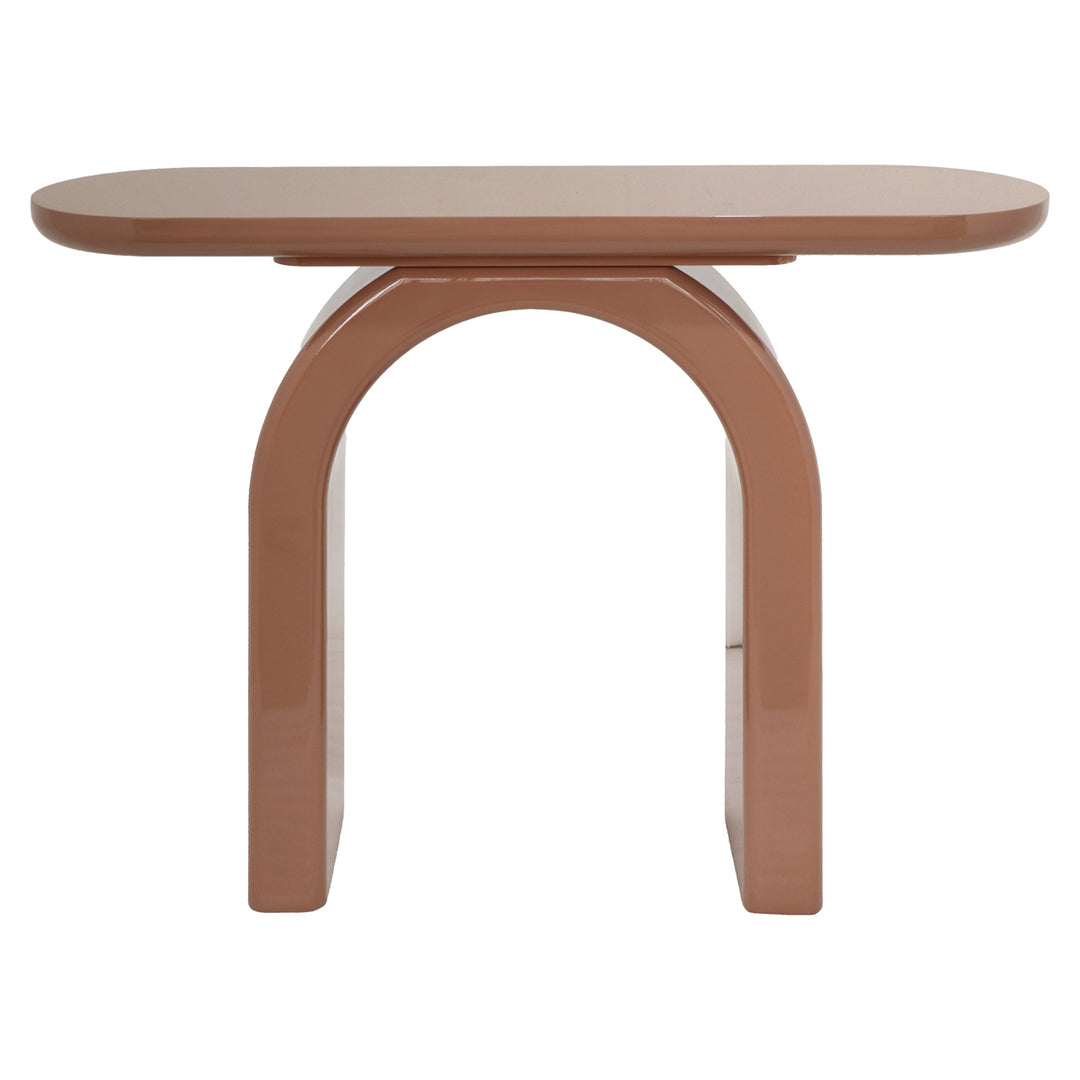 Kourtney Console Table - Mocha Mousse