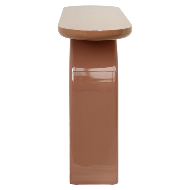 Kourtney Console Table - Mocha Mousse