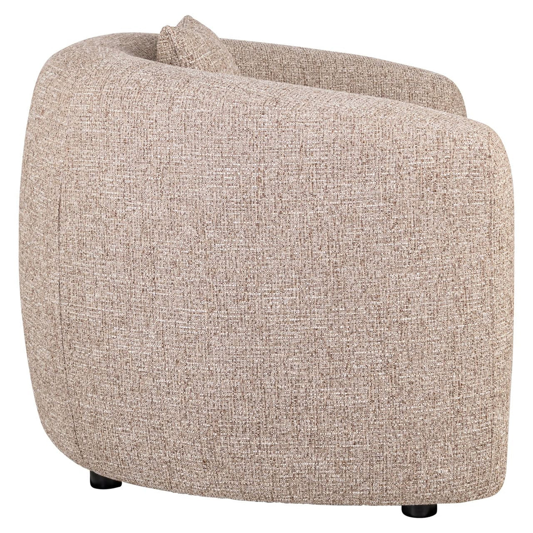Luxandra Lounge Chair - Sand Tweed