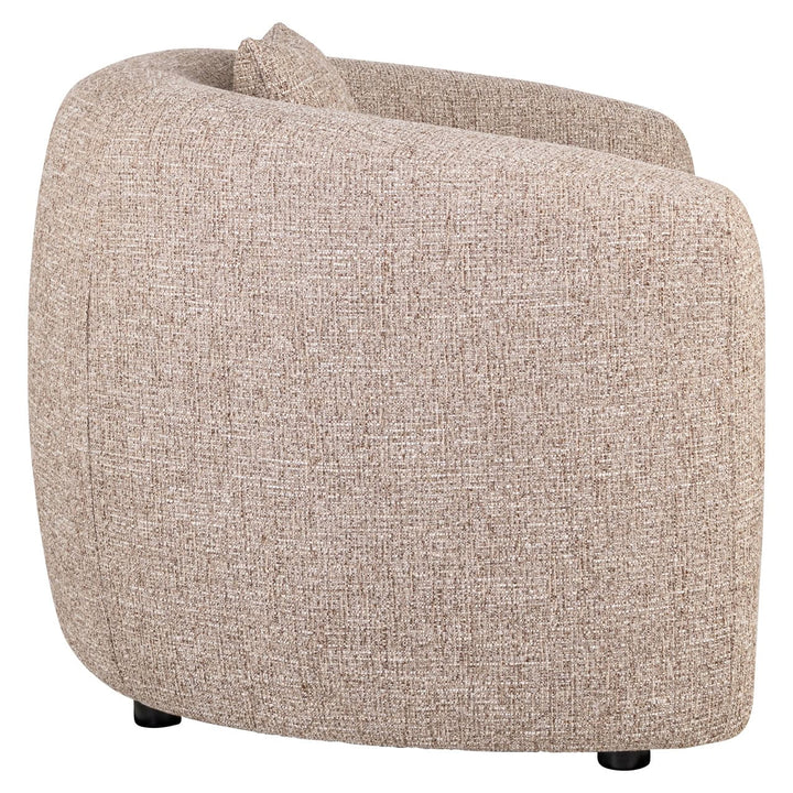 Luxandra Lounge Chair - Sand Tweed