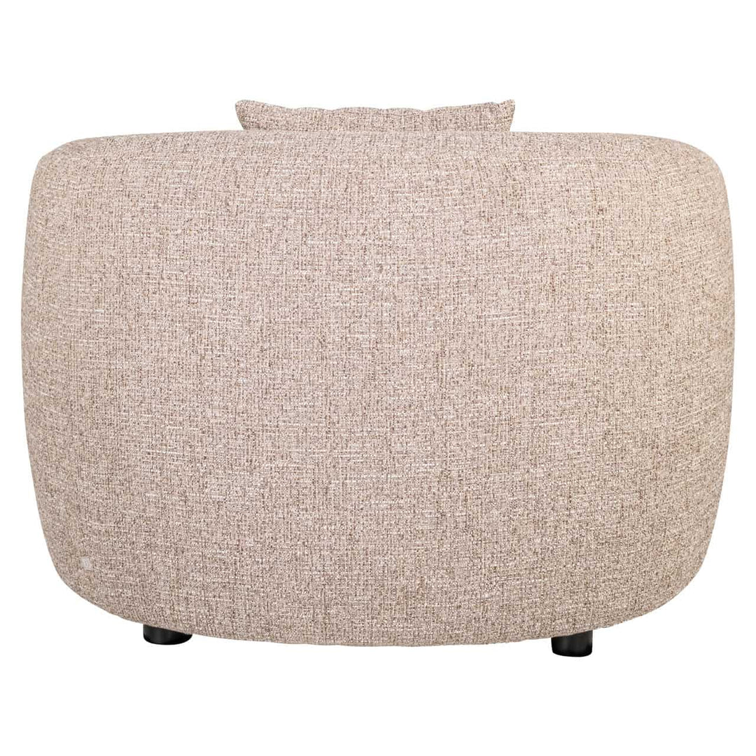 Luxandra Lounge Chair - Sand Tweed