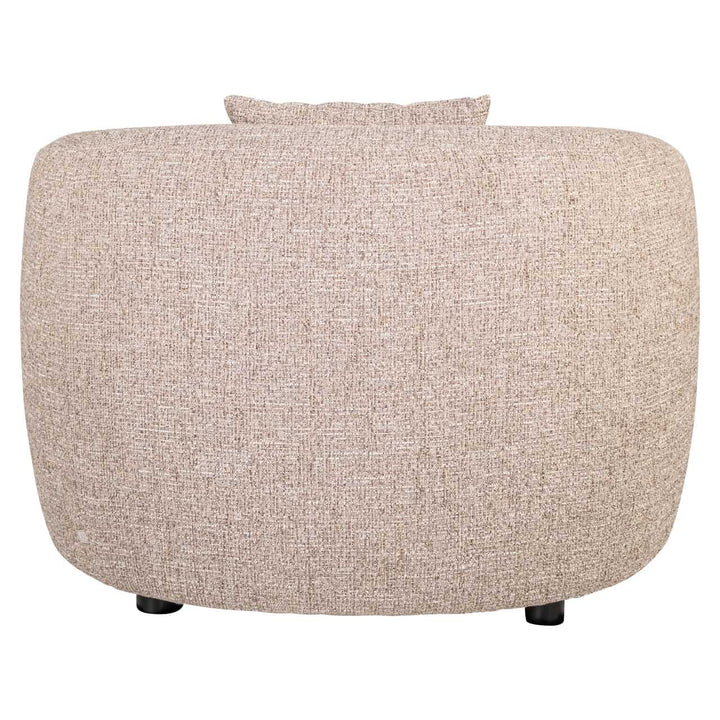Luxandra Lounge Chair - Sand Tweed