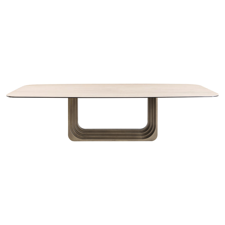 Maxfield Rectangular Dining Table - Beige