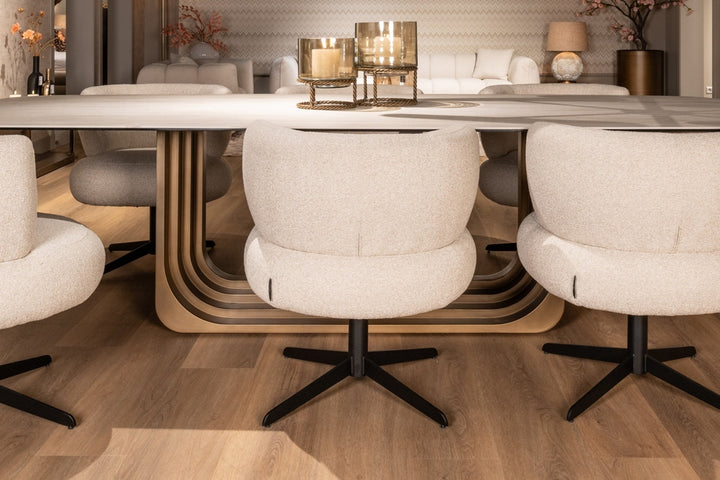 Maxfield Rectangular Dining Table - Beige