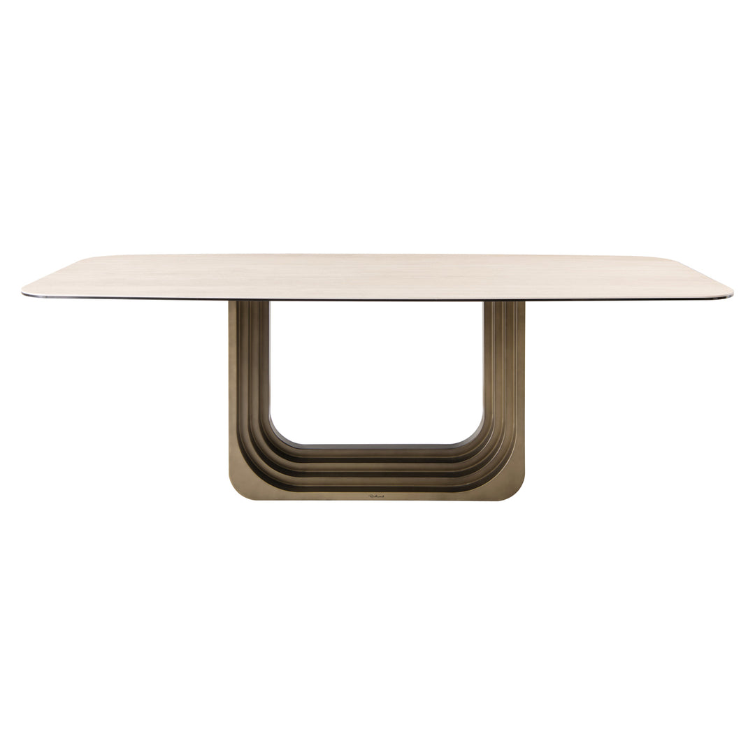 Maxfield Rectangular Dining Table - Beige