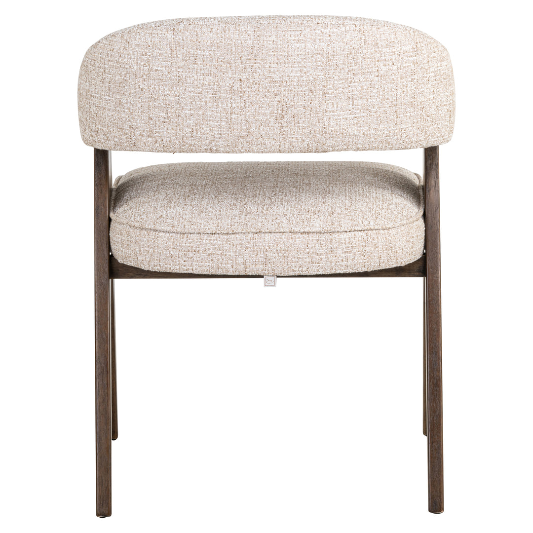 Mori Dining Chair - Cream Tweed