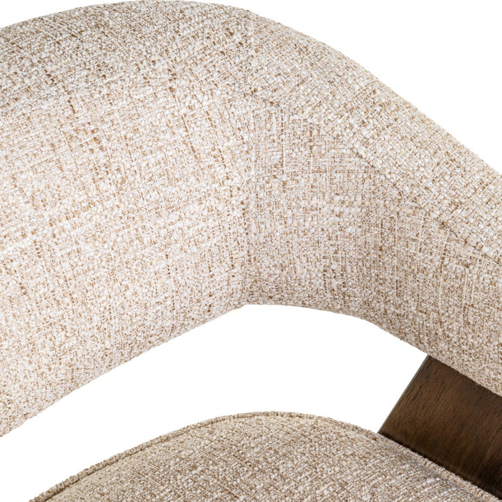 Mori Dining Chair - Cream Tweed
