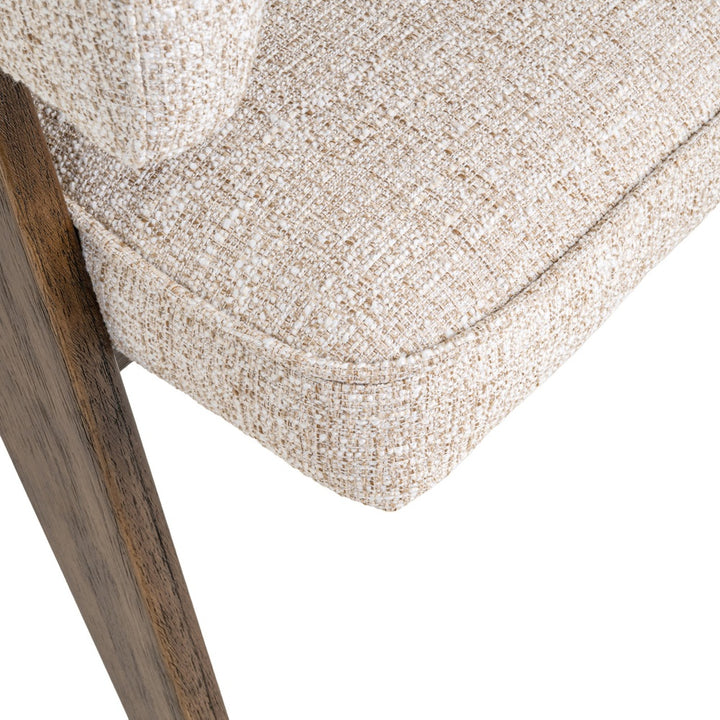 Mori Dining Chair - Cream Tweed