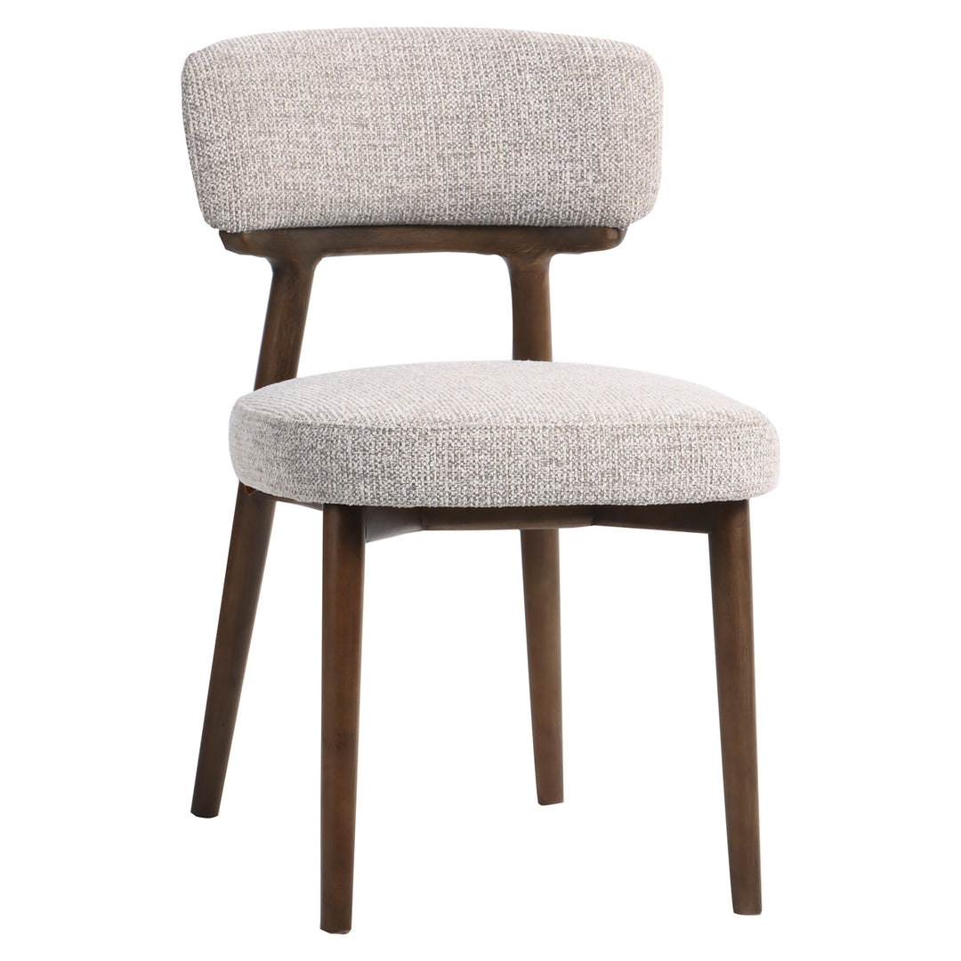 Basker Set of 2 Dining Chair - Natural Fancy