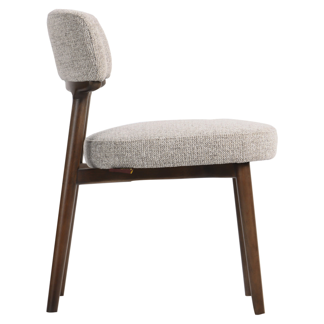 Basker Set of 2 Dining Chair - Natural Fancy