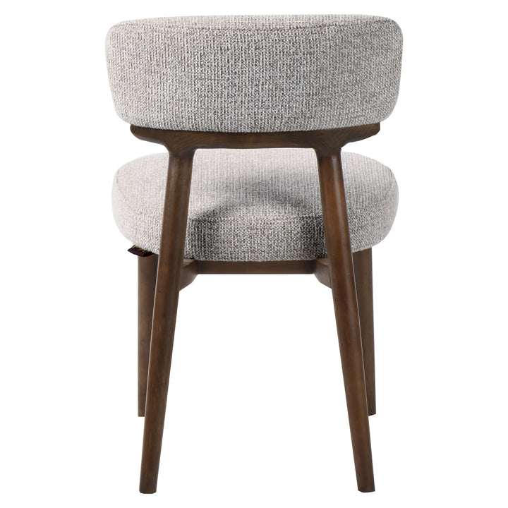 Basker Set of 2 Dining Chair - Natural Fancy