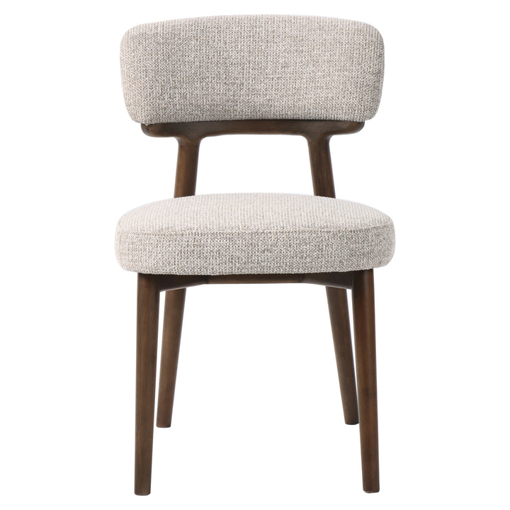 Basker Set of 2 Dining Chair - Natural Fancy