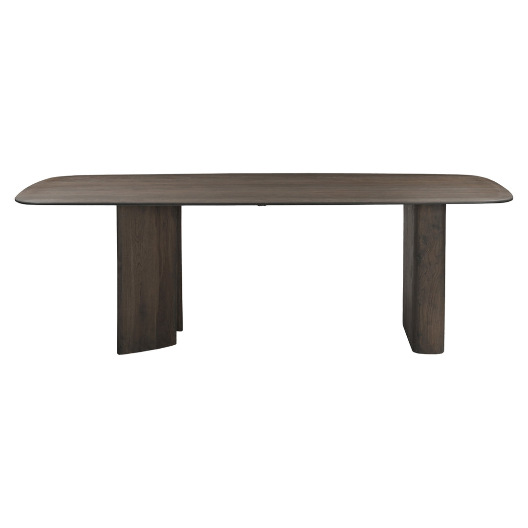 Castello Rectangular Dining Table 230cm - Smoked Charcoal