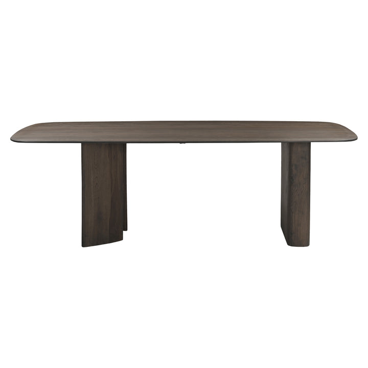 Castello Rectangular Dining Table 230cm - Smoked Charcoal