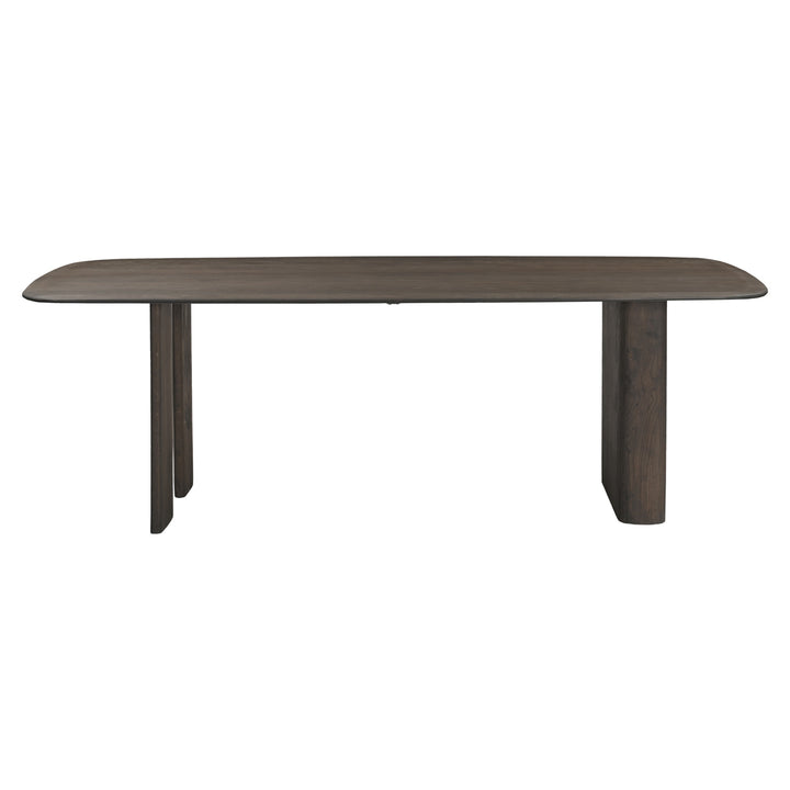 Castello Rectangular Dining Table 230cm - Smoked Charcoal