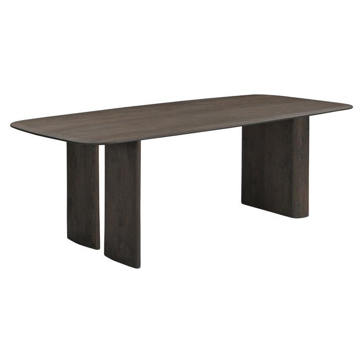 Castello Rectangular Dining Table 230cm - Smoked Charcoal
