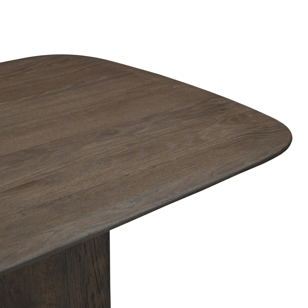 Castello Rectangular Dining Table 230cm - Smoked Charcoal