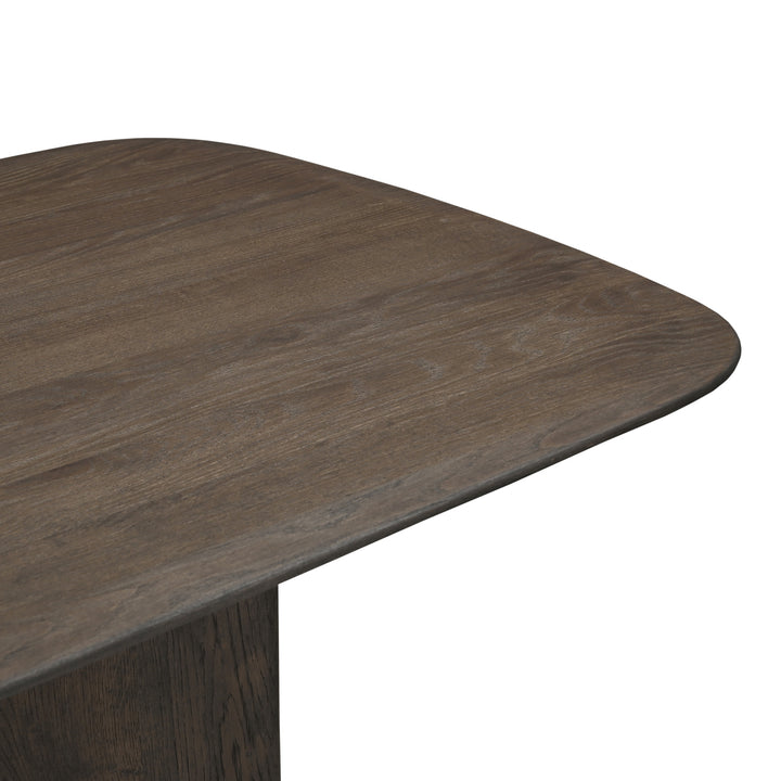 Castello Rectangular Dining Table 230cm - Smoked Charcoal