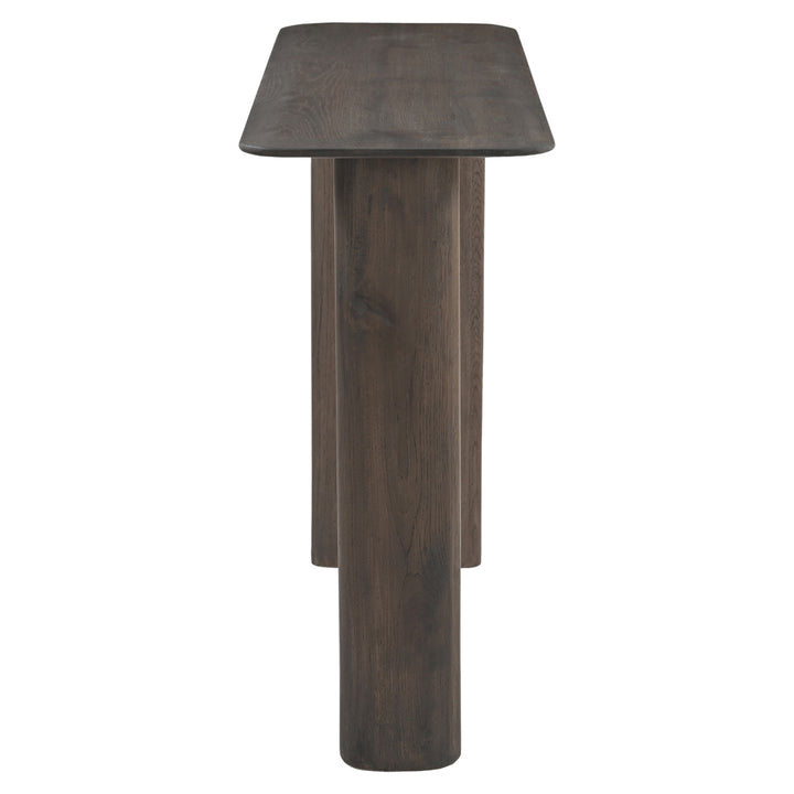 Castello Console Table - Smoked Charcoal