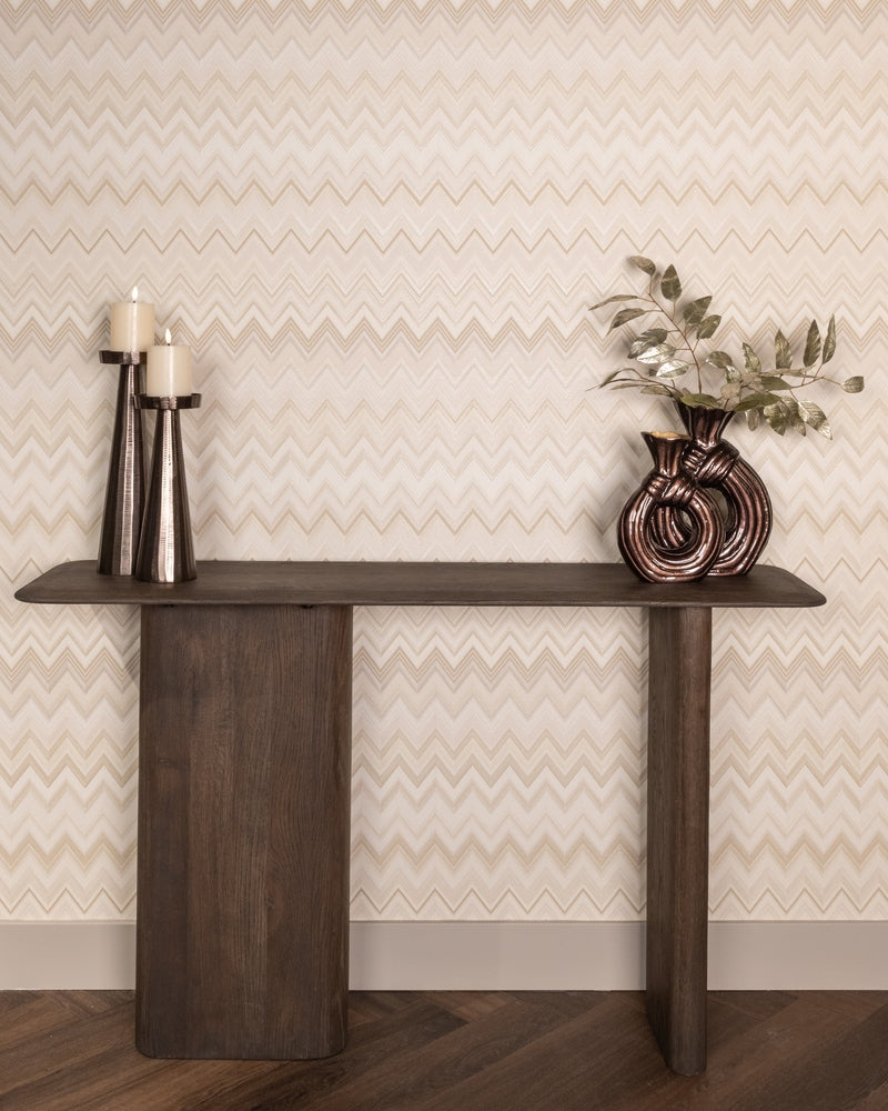 Castello Console Table - Smoked Charcoal