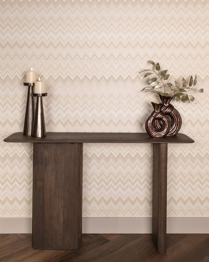 Castello Console Table - Smoked Charcoal