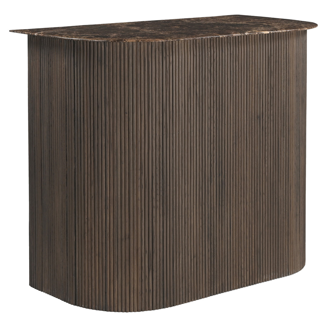 Castello Bar Table - Smoked Charcoal