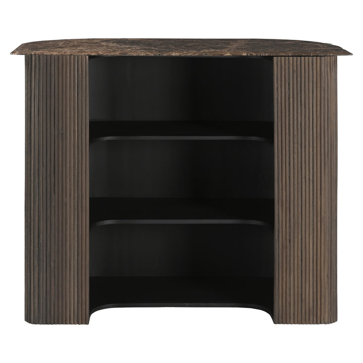 Castello Bar Table - Smoked Charcoal
