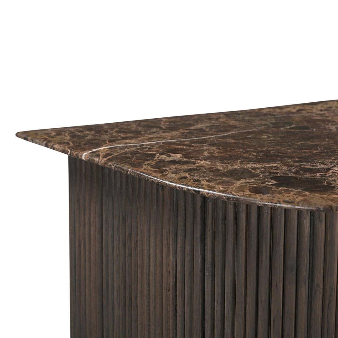 Castello Bar Table - Smoked Charcoal