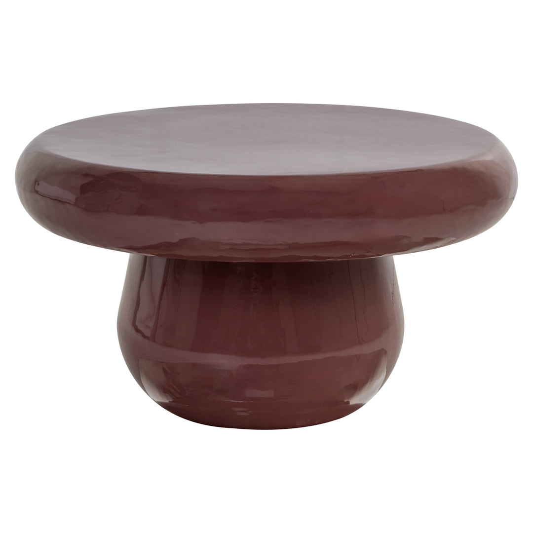 Drew Round Coffee Table - Sable Brown