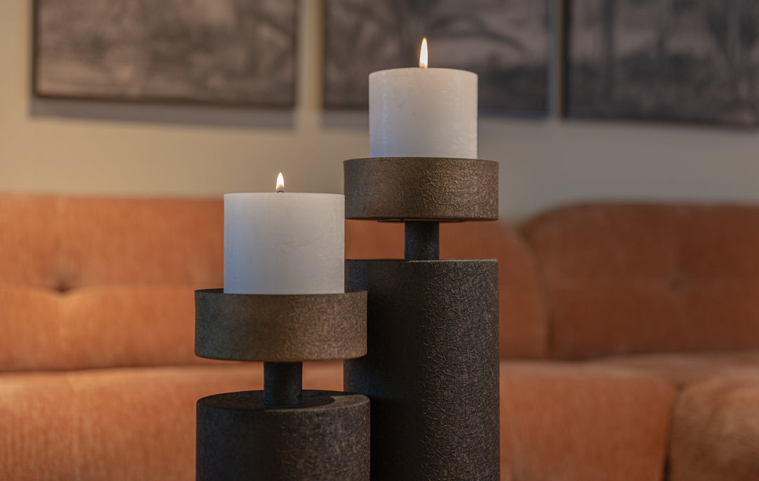 Harlow Candle Holder - Brass Antique