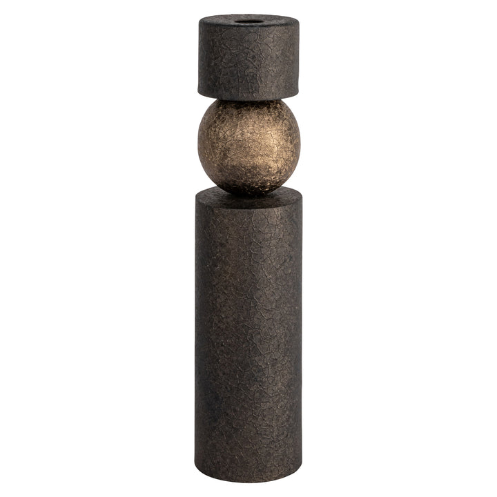 Hasley Candle Holder - Brass Antique