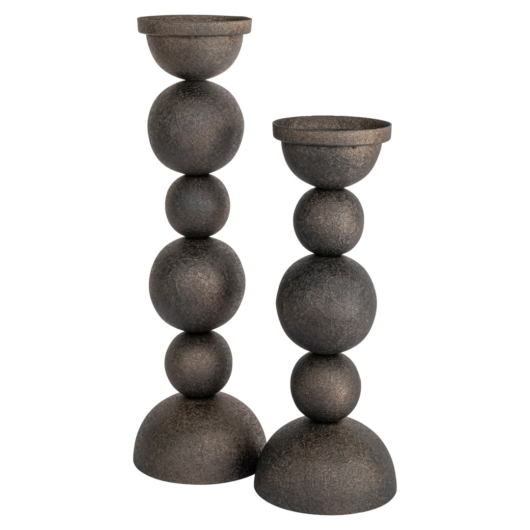 Jersey Candle Holder - Brass Antique