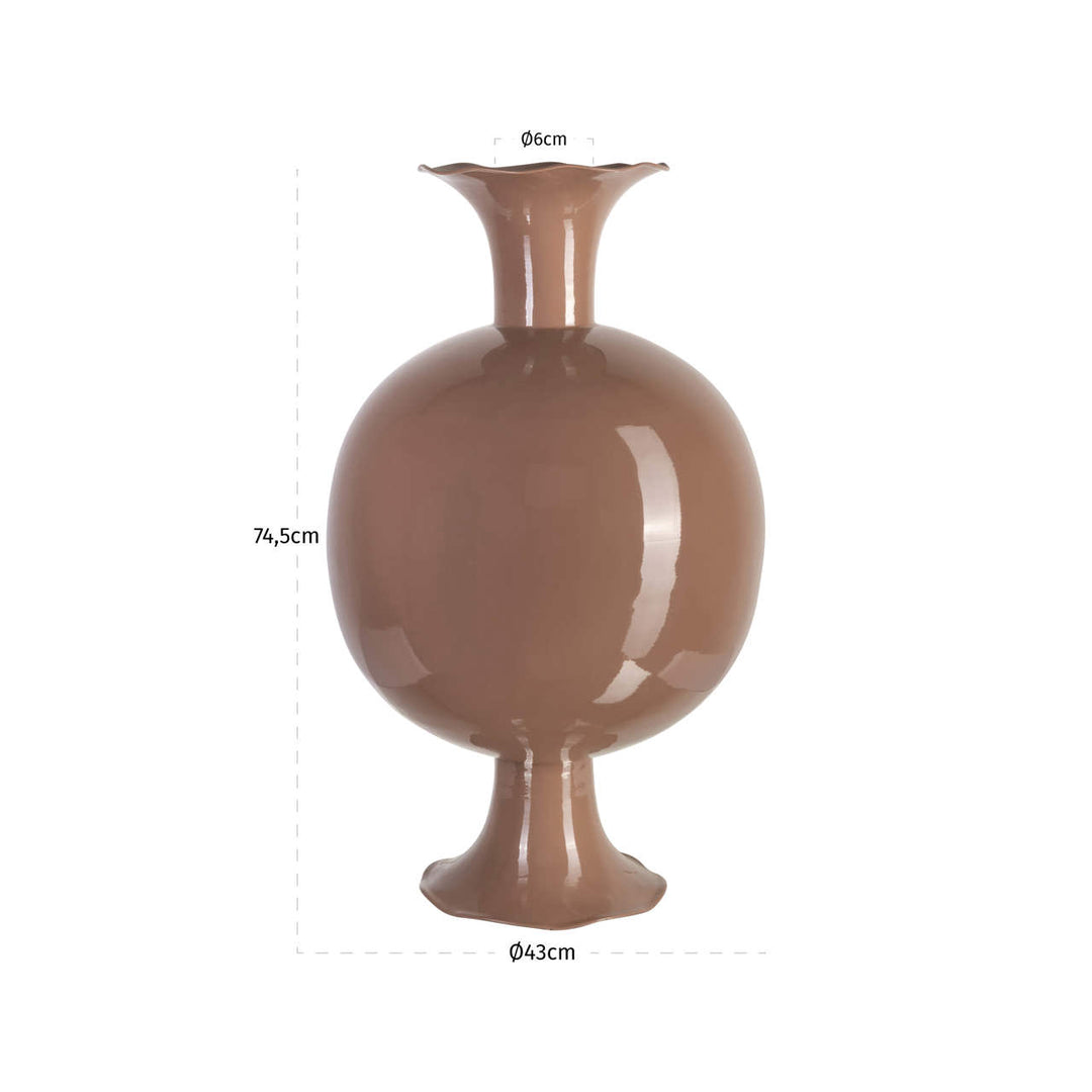 Mochi Vase - Mocha Mousse
