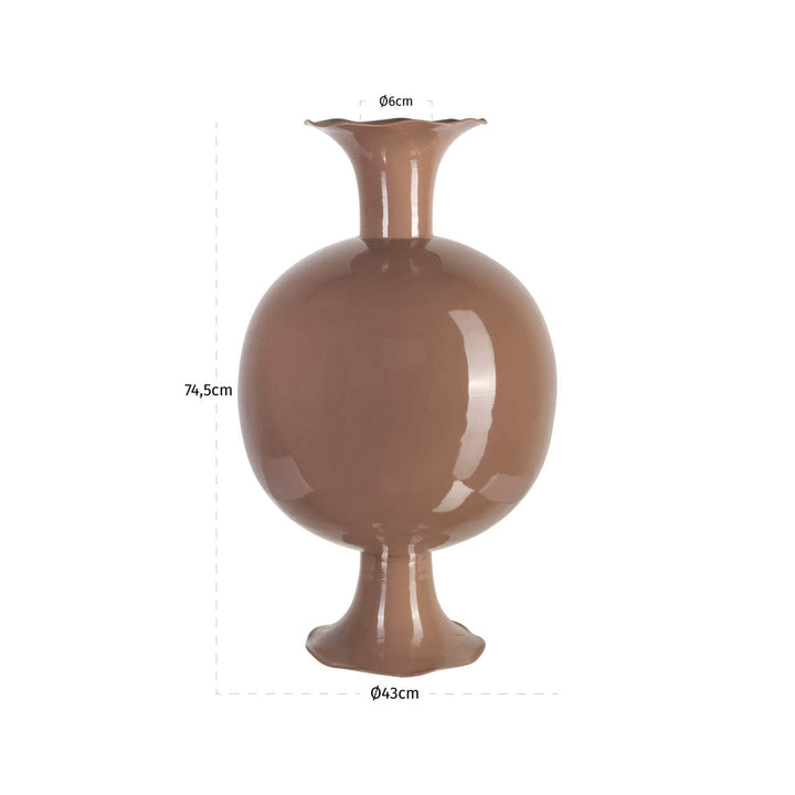 Mochi Vase - Mocha Mousse