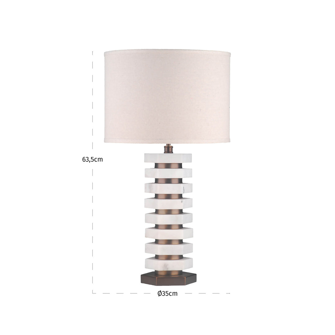 Haspen Table Lamp - Natural