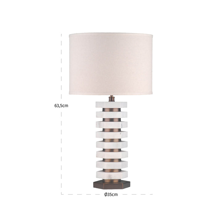 Haspen Table Lamp - Natural
