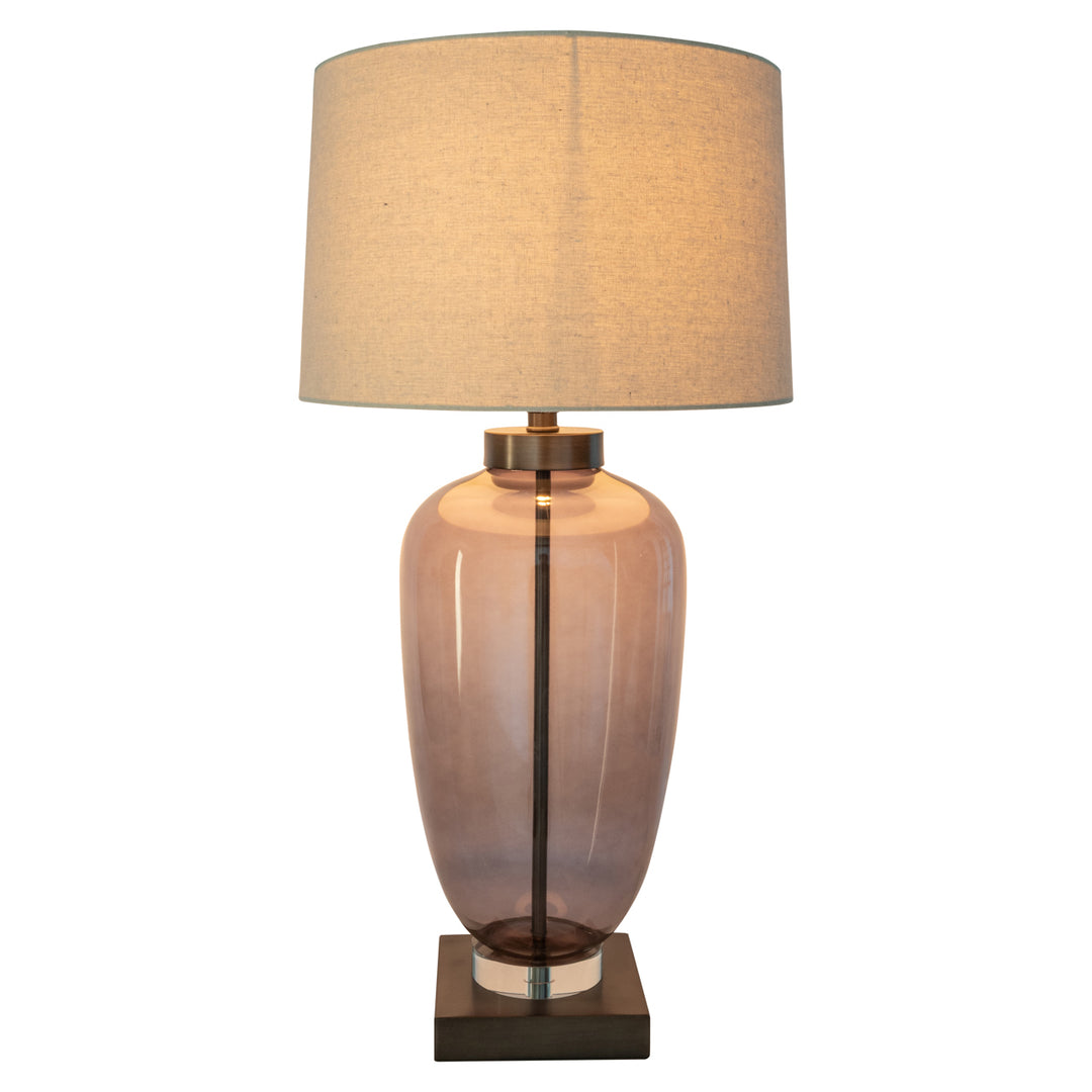 Monsoe Table Lamp - Smoke