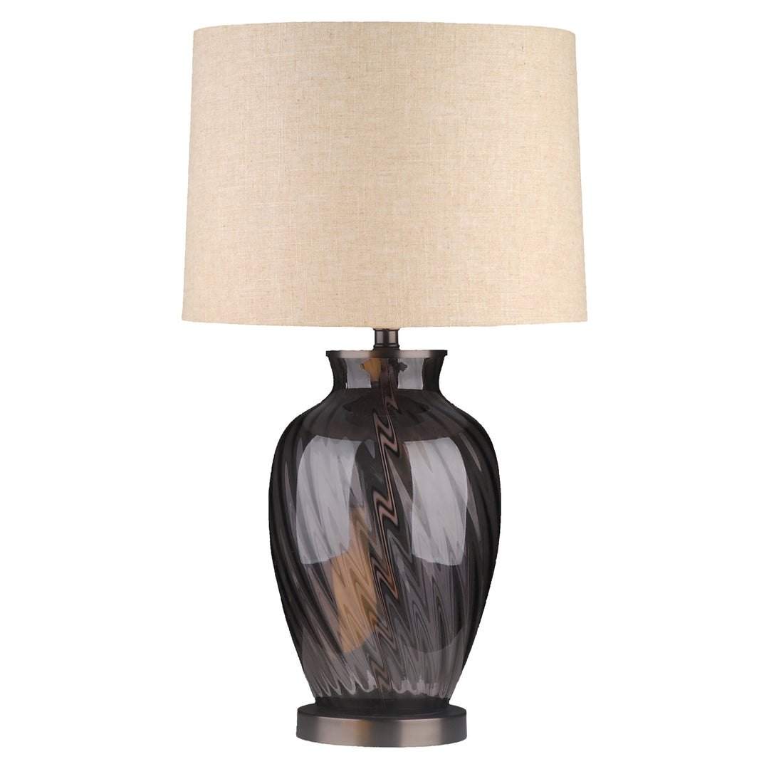 Rowan Table Lamp - Smoke