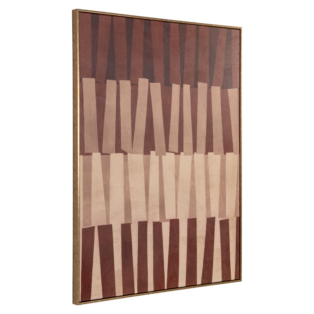 Voga Wall Art - Brown